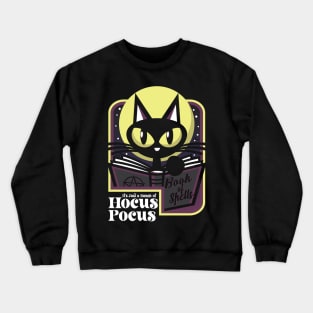 Witch Cat Crewneck Sweatshirt